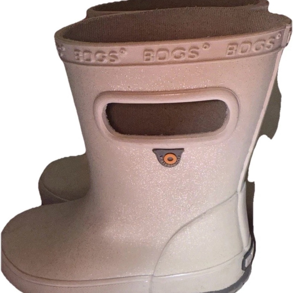 Bogs Glitter Toddler Rain Boots Sz 7